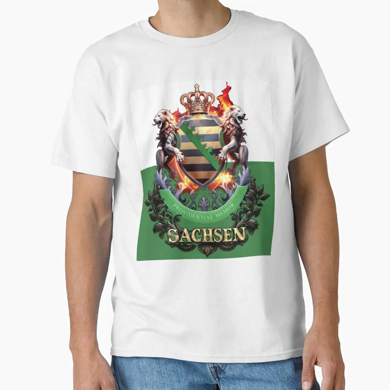 Knit Stabilizer Stretch - Saxony Coat of Arms designed and
