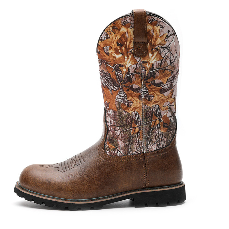 Sewing Embroidery Fabric - Large Size 48 Men's Boots Classic