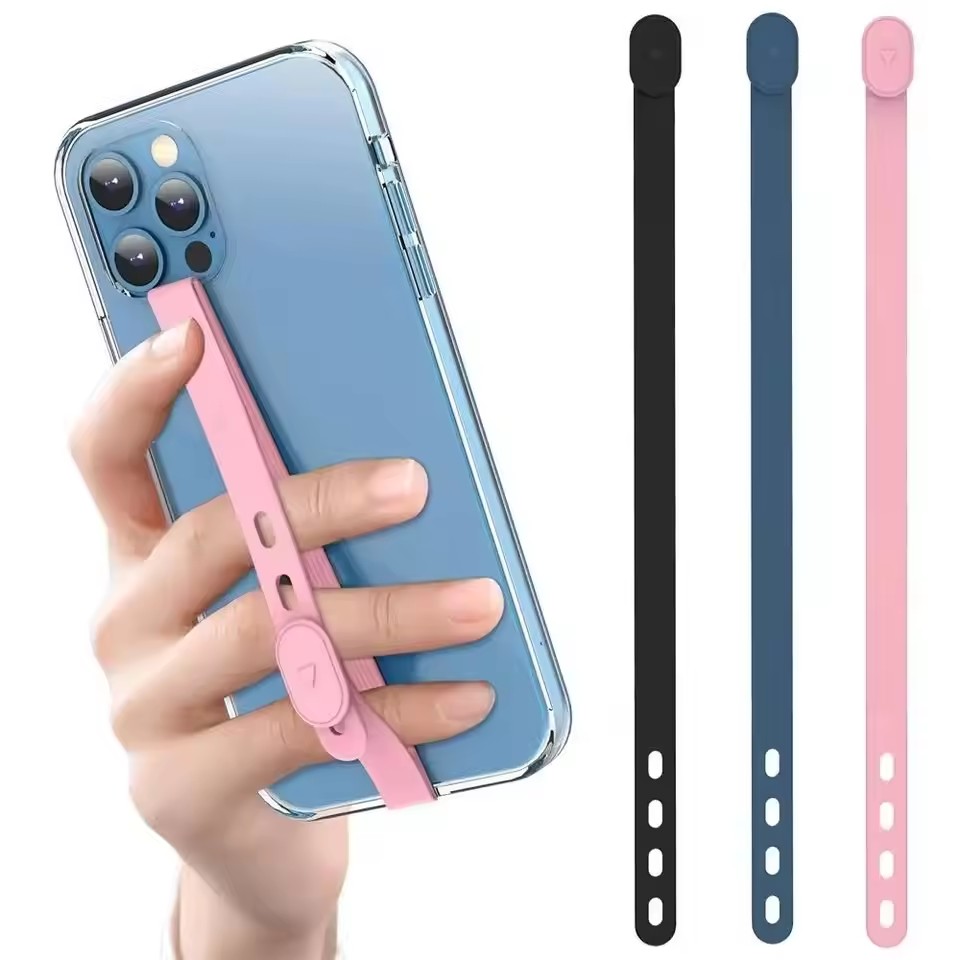 Elastic Waistband Roll - Portable Silicone Phone Strap Adjustable Anti-lost