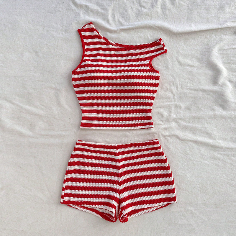 Sewing Vest - Women's Summer Short Two-piece Set New