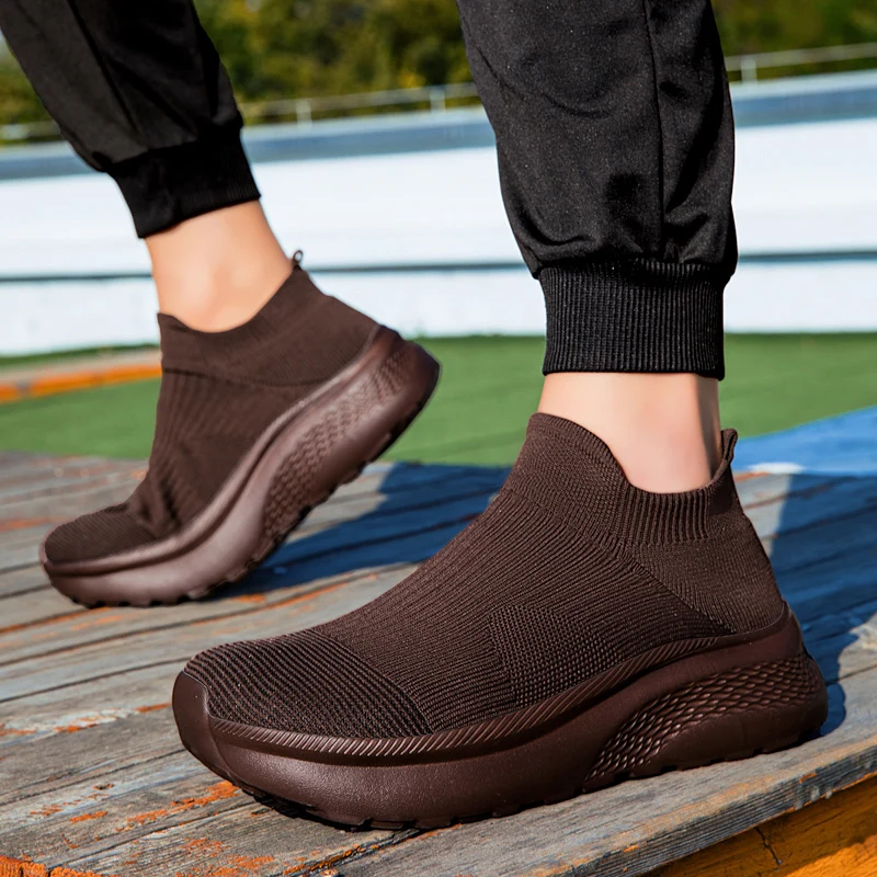 Wide Toe Knit Sneakers Men Wom - Knit Stabilizer Stretch recension och pris