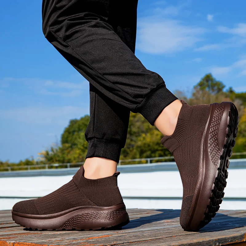 Wide Toe Knit Sneakers Men Wom - Knit Stabilizer Stretch recension och pris