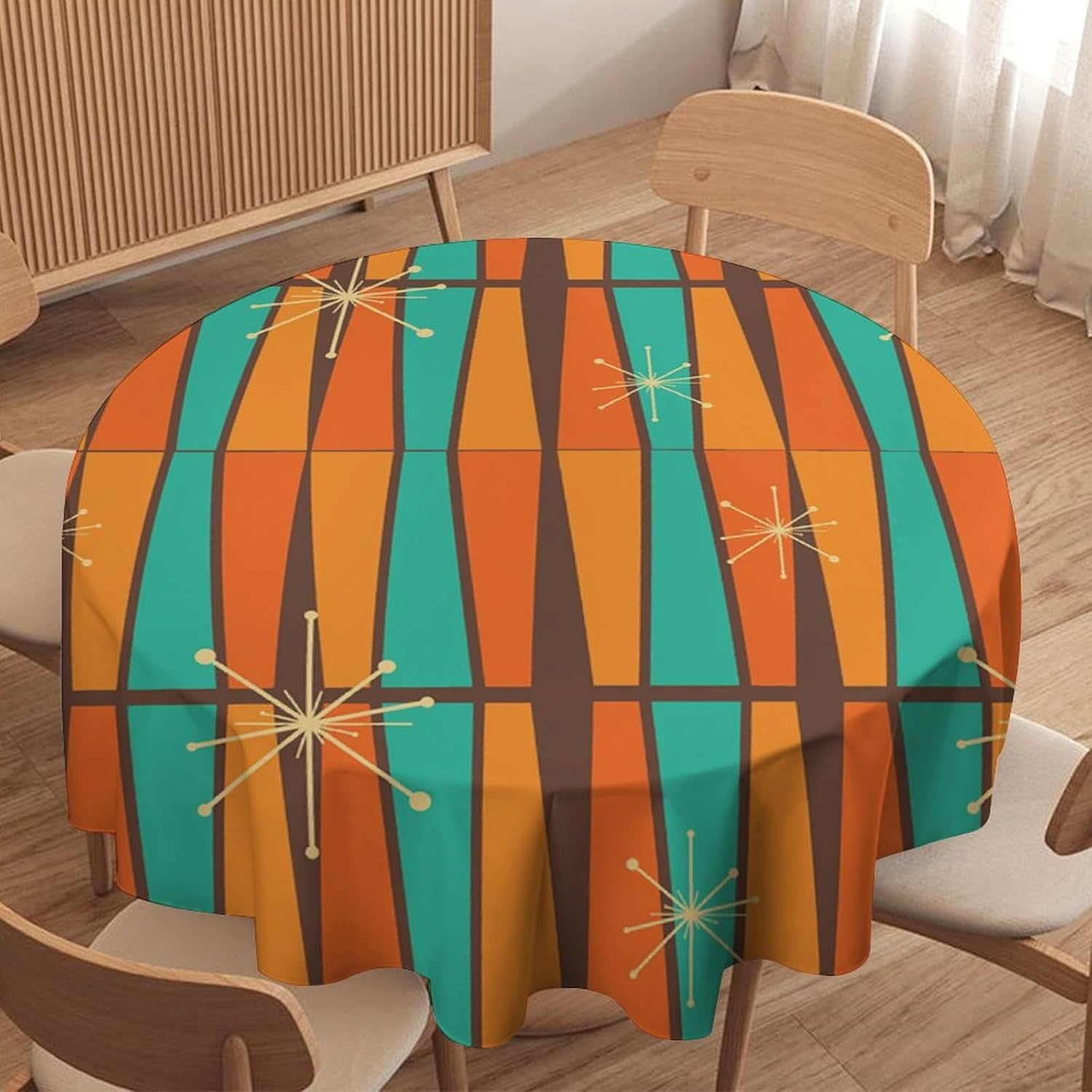 Mid Century Modern Orange Yell - Century Textile & Sewing Supply Online Shopping recension och pris