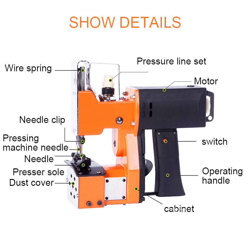 Portable Electric Sewing Machi - Sewing Machine In Textile recension och pris