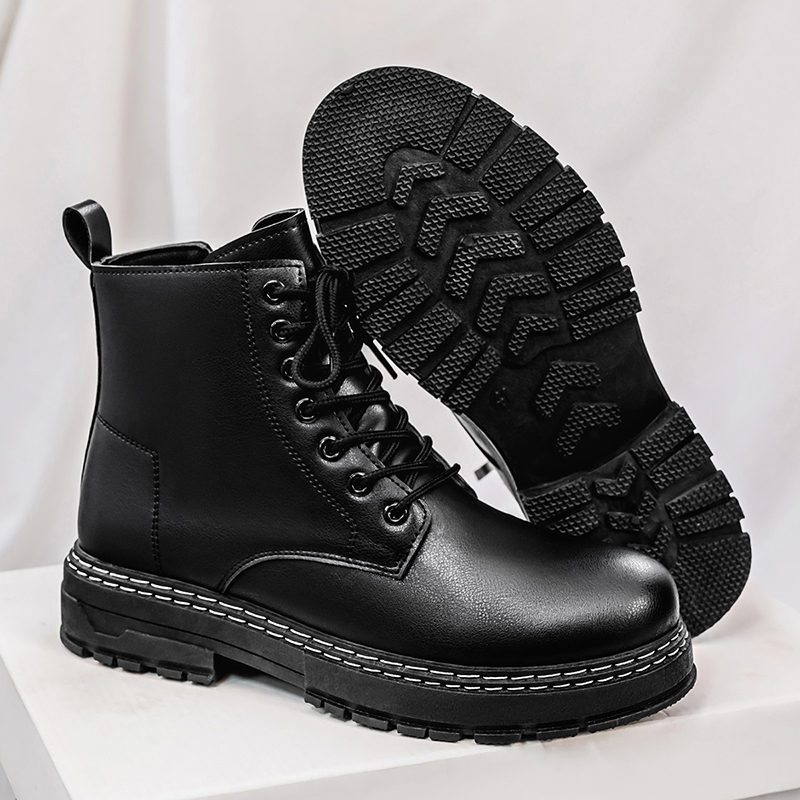 Men's 4-Season Black Patent Le - Sewing Cloth recension och pris