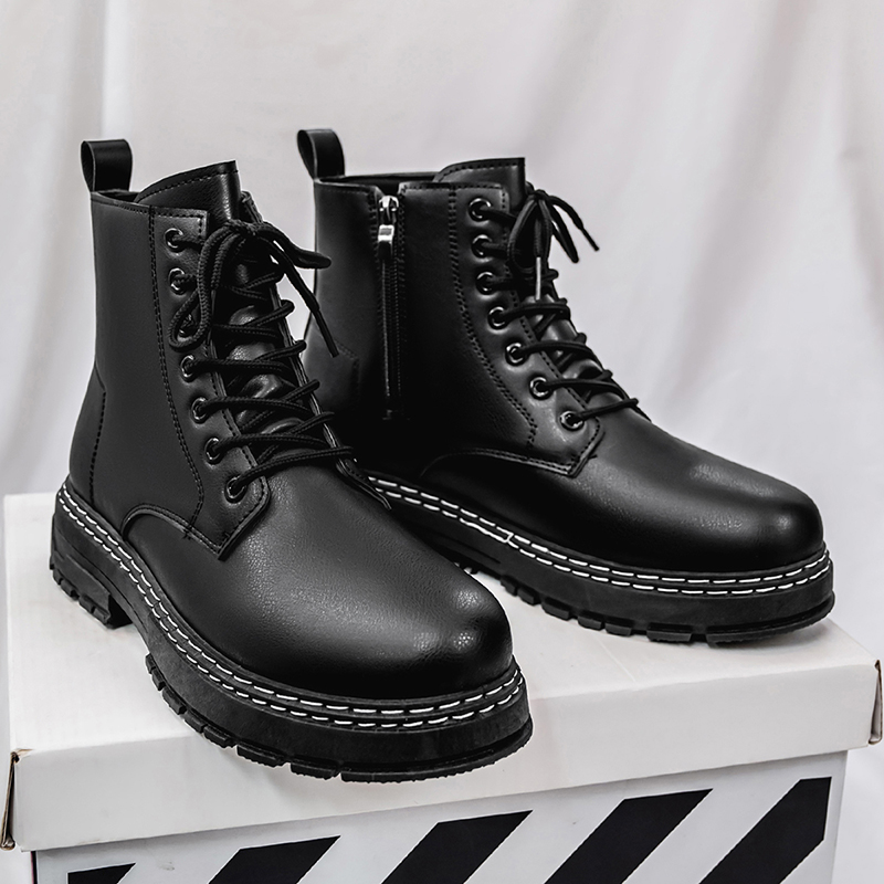 Men's 4-Season Black Patent Le - Sewing Cloth recension och pris