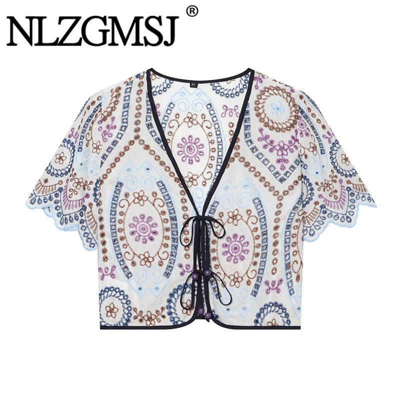 Nlzgmsj 2026 Summer Women Embr - Sewing V recension och pris