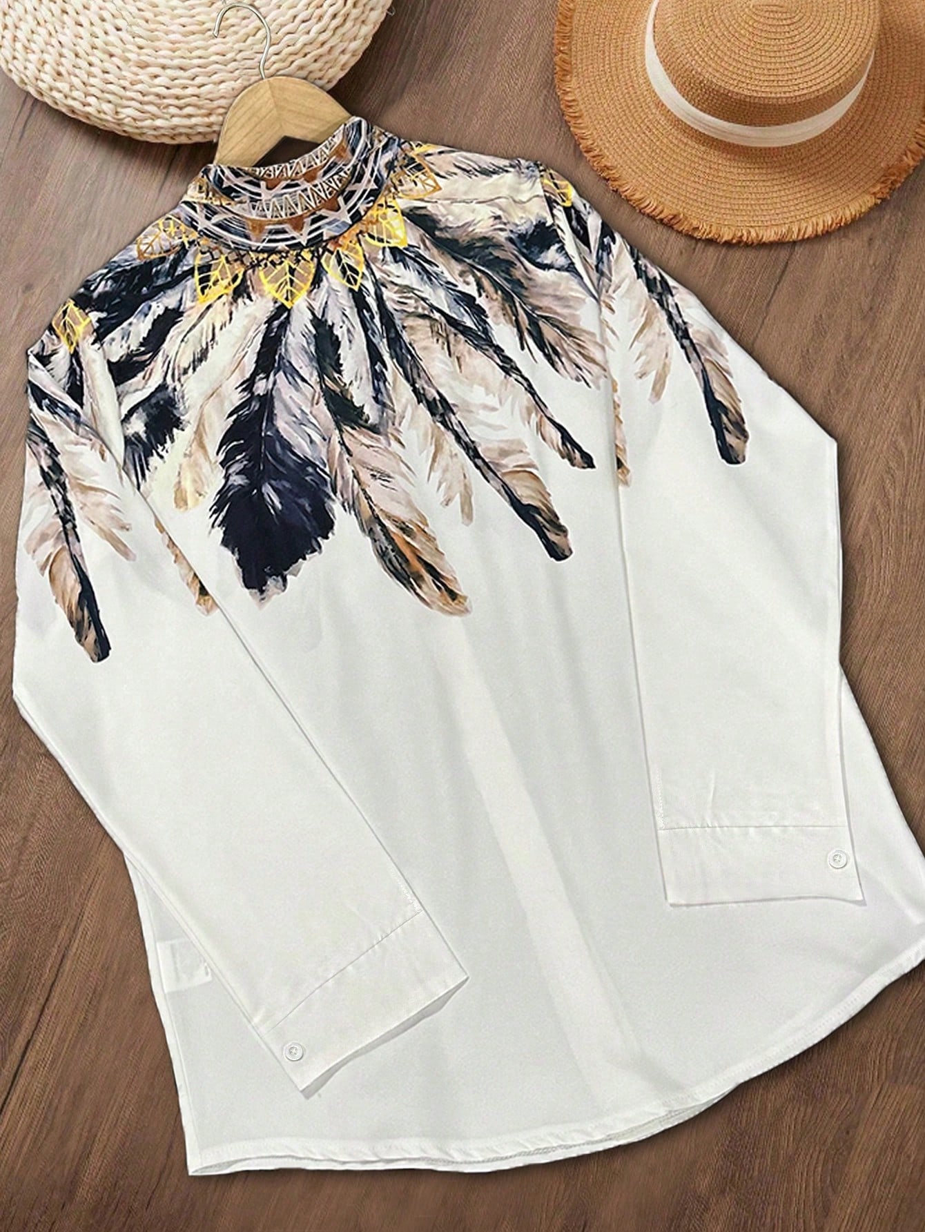 Women's Western ethnic print f - Sewing V recension och pris