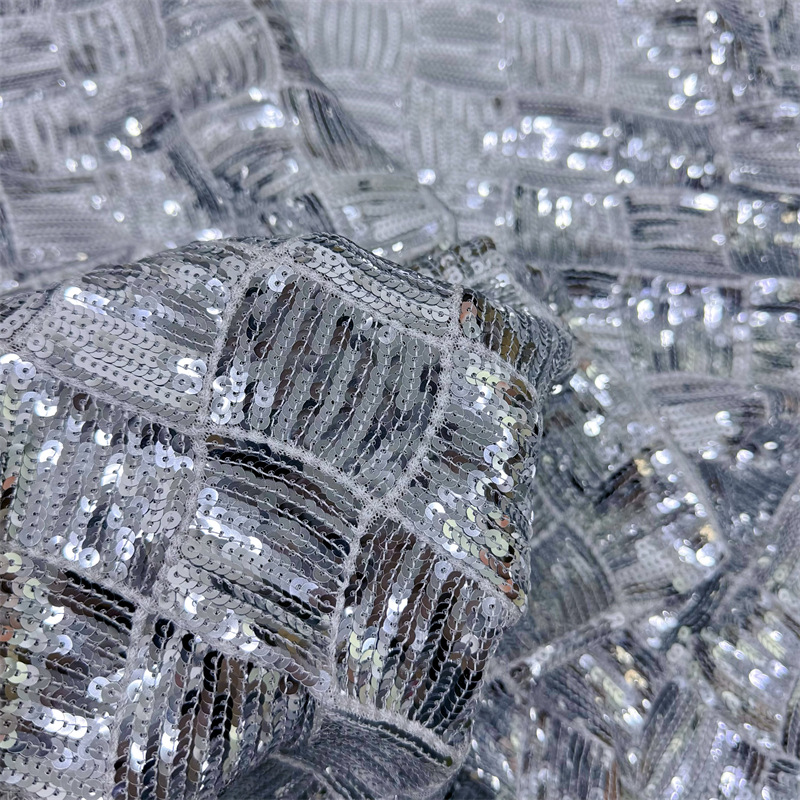1 yard lace fabric Diamond seq - Sewing Embroidery Fabric recension och pris