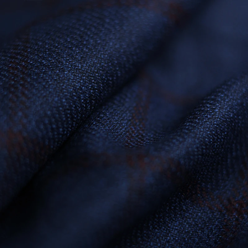 Redraspberry Blue Plaid Worste - Sewing Tweed recension och pris