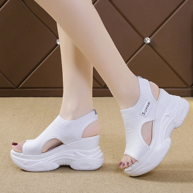 Women's Sandals 2025 Summer We - Elastic Waistband Roll recension och pris