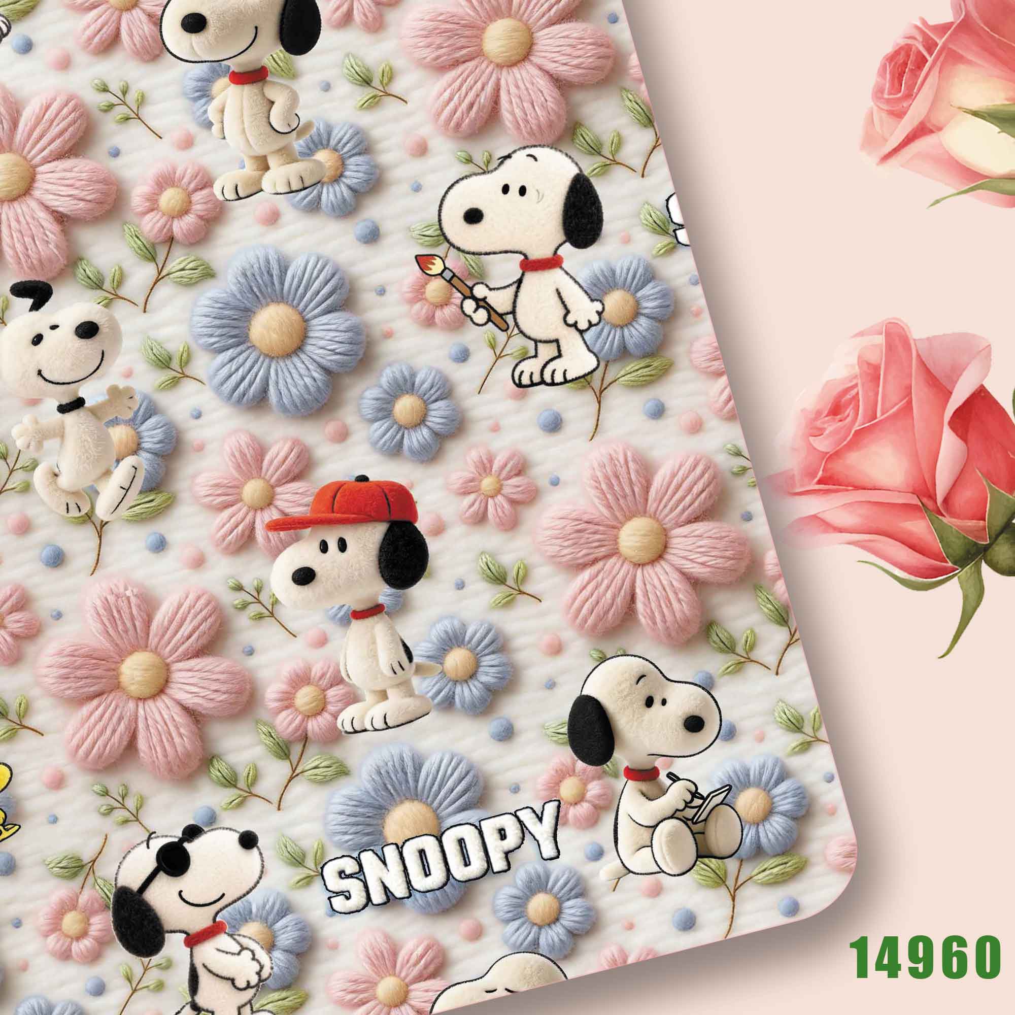 TAKARA TOMY Snoopy fabric140CM - Sewing And Textile recension och pris