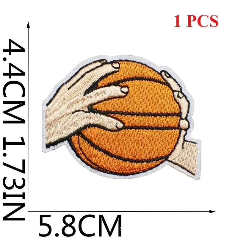 Basketball Embroidery Cloth St - Sewing Labels recension och pris