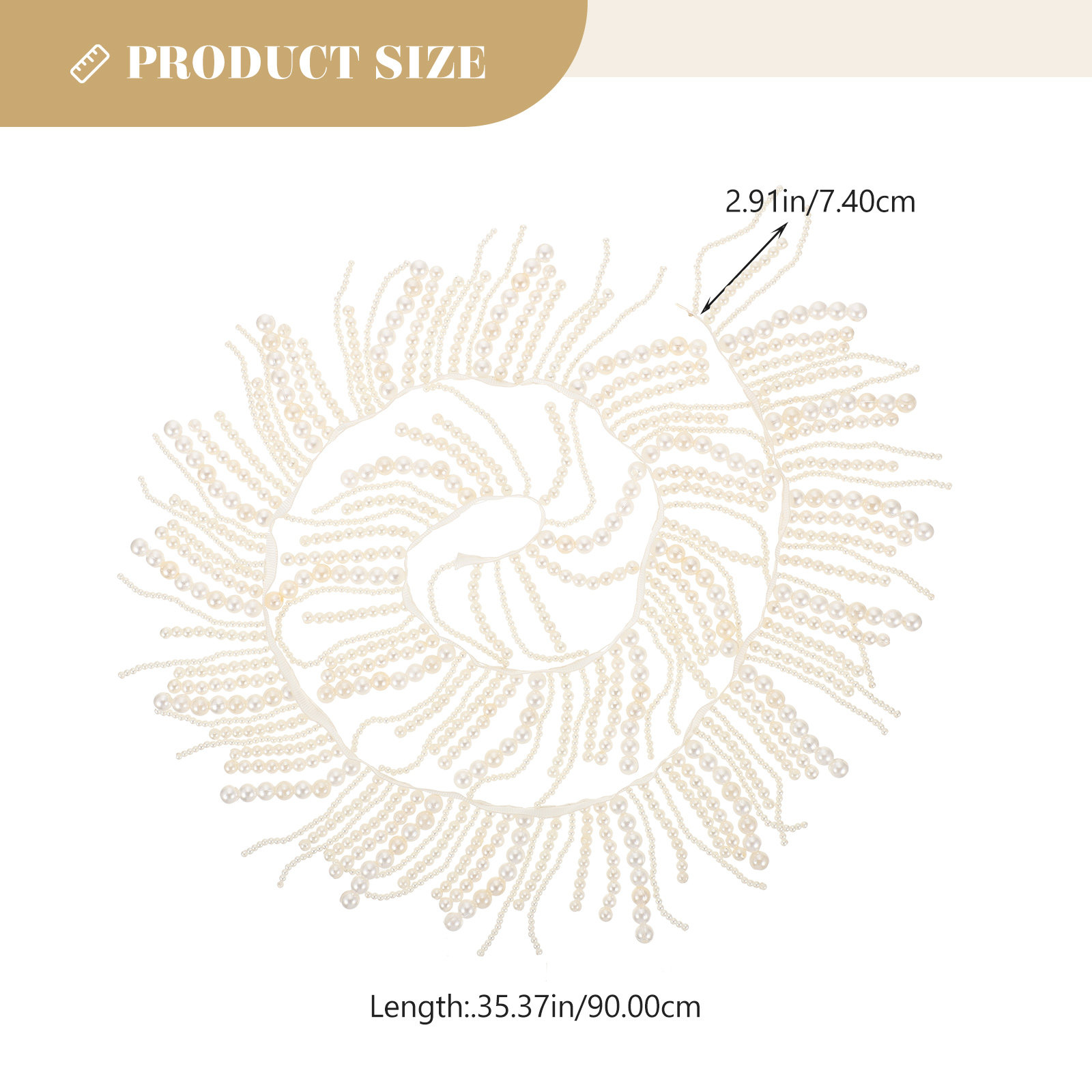 Clothing Pearl Trim Delicate P - Sewing And Textile recension och pris
