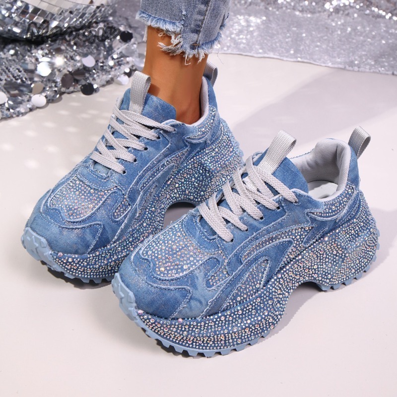 Fashion Rhinestone Women's Chu - Sewing Cloth recension och pris