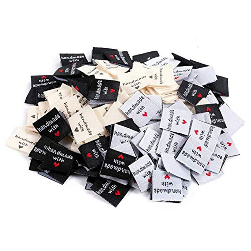 A02M-300 Pcs Handmade Sew-On W - Sewing Labels recension och pris