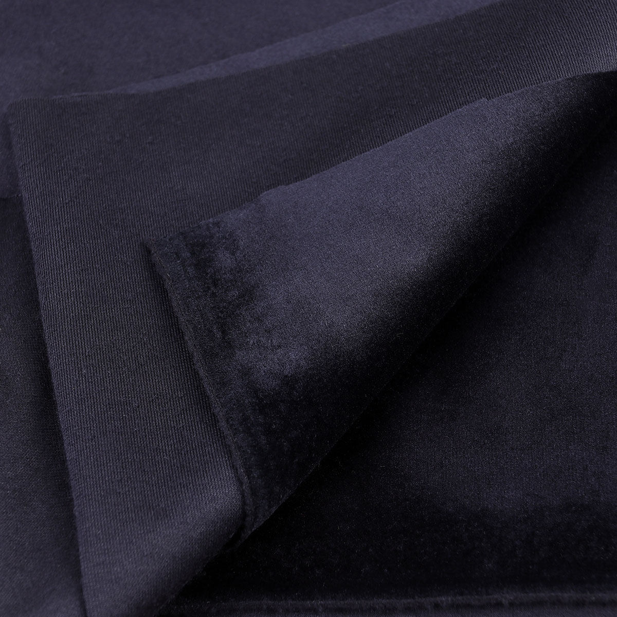 Black Single Side Lint Flannel - Sewing And Textile recension och pris