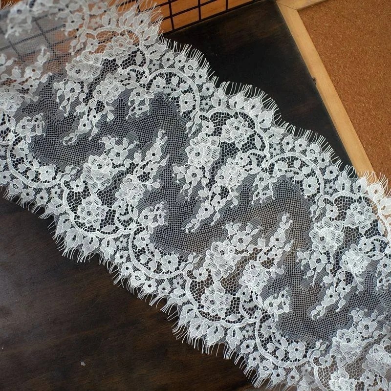 3M， High Quality Eyelash Lace  - Sewing Embroidery Fabric recension och pris