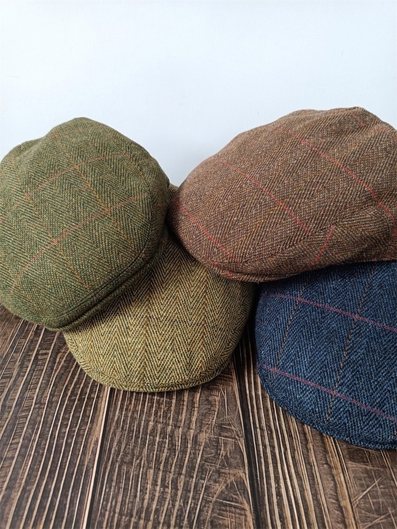 Plaid Boston Scally Cap - Wool - Sewing Tweed recension och pris