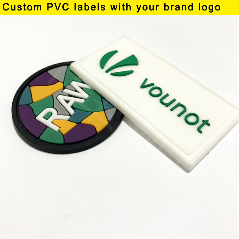 100pcs a lot Custom Your Logo/ - Sewing Labels recension och pris