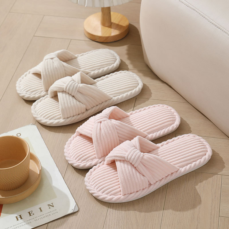 Corduroy Cross Strap Home Slip - Sewing Cloth recension och pris