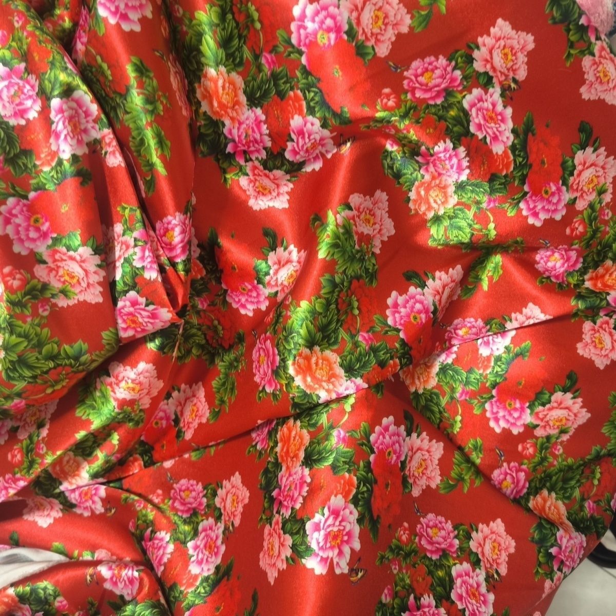 Satin Fabric Cloth without Ove - Sewing And Textile recension och pris