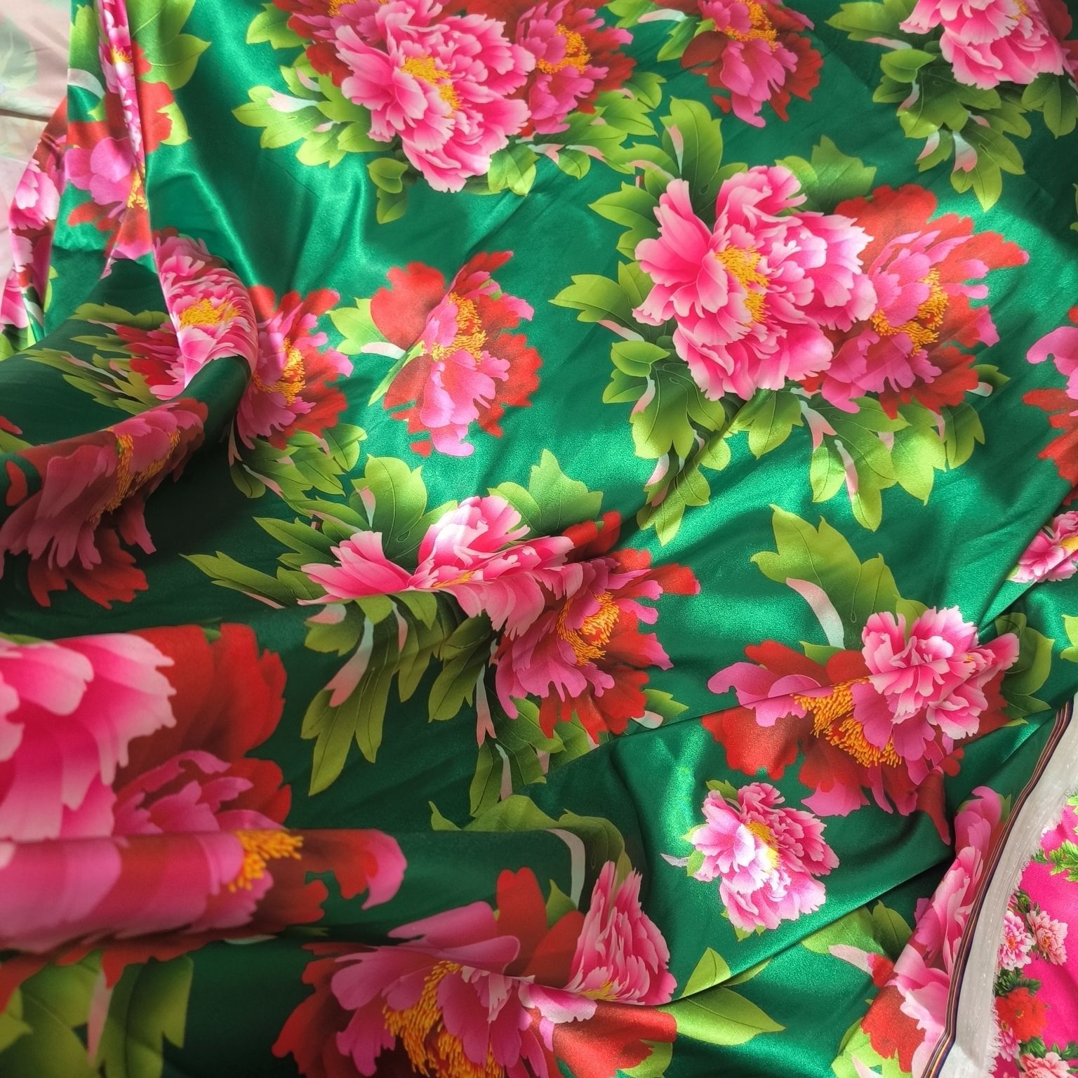 Satin Fabric Cloth without Ove - Sewing And Textile recension och pris