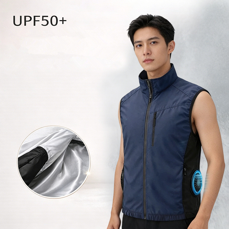 Summer Men'S Heatstroke Preven - Sewing Vest recension och pris